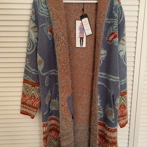 Maxsport Long Cardigan Sweater